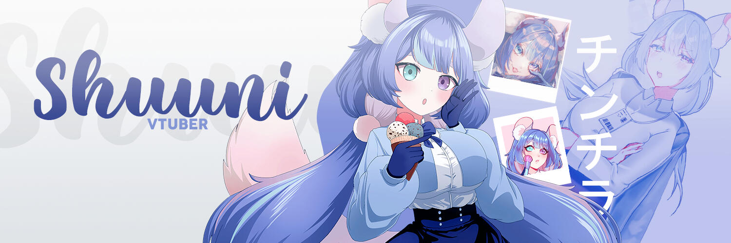 Banner Discord / Facebook / Twitter Shuuni Vtuber
