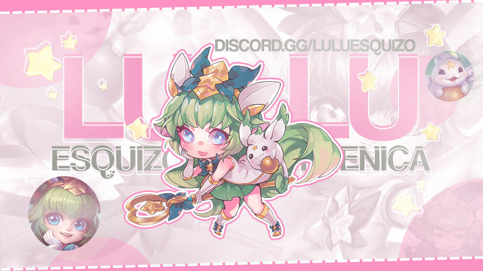 Banner Discord de Lulu Esquizofrenica